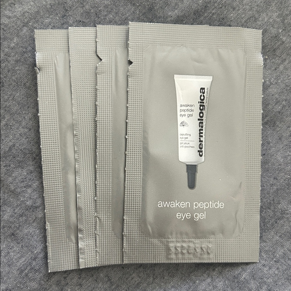 dermalogica😉4-Awaken Peptide Eye Gel Packets / Sealed / Made In USA